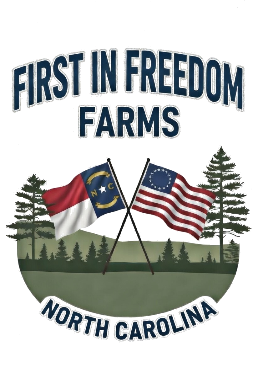First In Freedom Farms crest